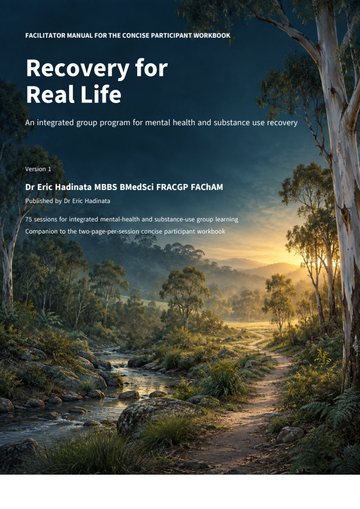 Recovery for Real Life, Facilitator Manual for the Concise Participant Workbook, Version 1