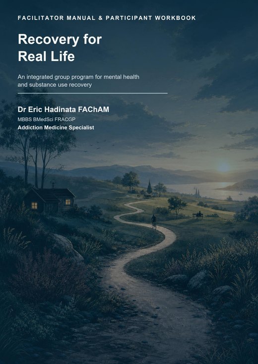 Cover of the Recovery for Real Life Facilitator Manual and Participant Workbook